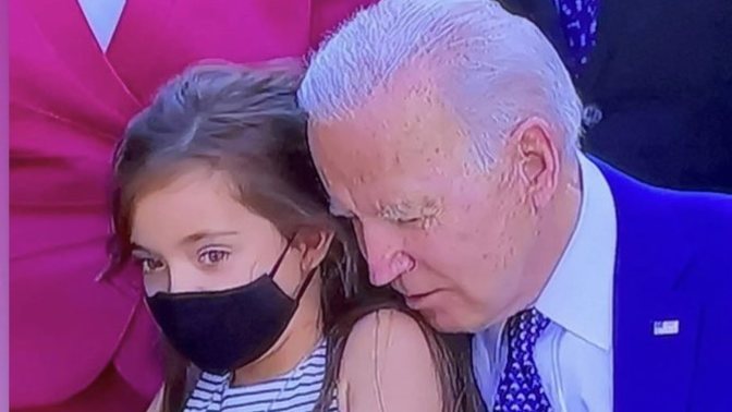 Do you think its spreading misinformation and makes someone a rage junkie and ragetard if they post examples of Joe Biden creeping on young girls?