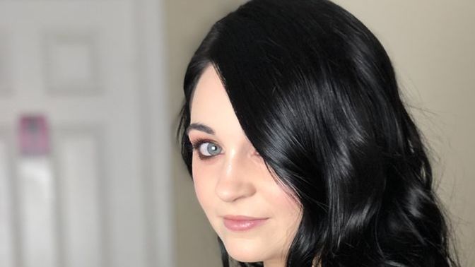 Dyed black hair on Caucasian women. Do you think it looks good?