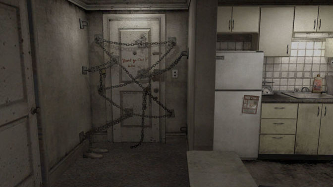 Would you ever live in this apartment complex from the video game Silent Hil 4: The Room?