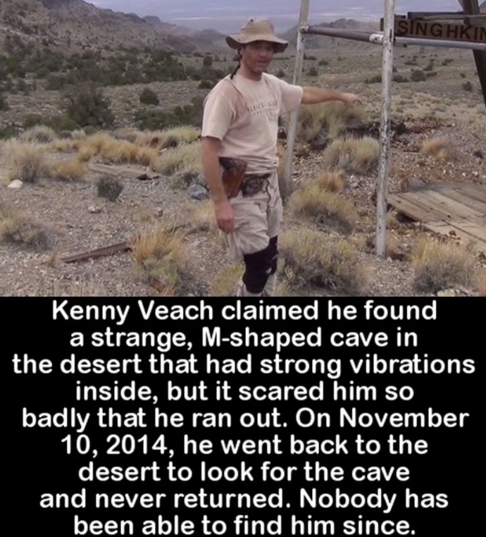 In your opinion, what happened to Kenny Veach?