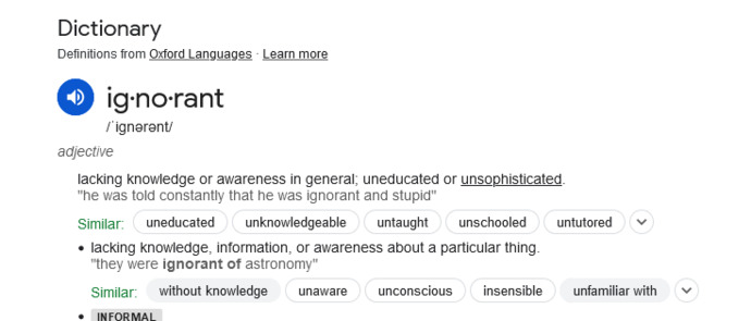 Are the "people", the "masses", stupid?