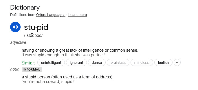 Are the "people", the "masses", stupid?