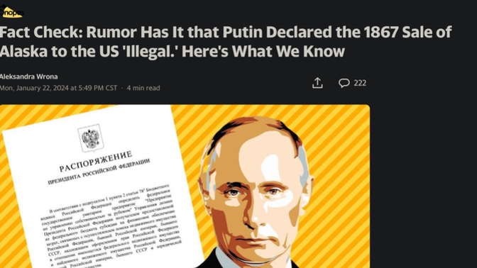 Uh, oh. How many Russia/Trump lovers gonna get on board with this?