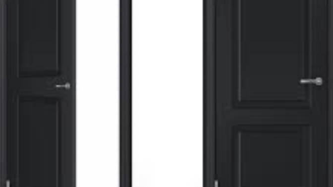 When no one is in the bathroom, do you leave the door open or closed?