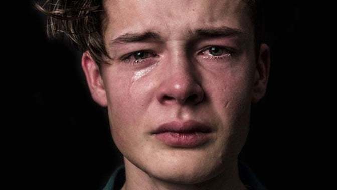 Do people care as much when men cry?