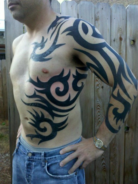 Do you think men covering themselves with tattoos is a passing trend?
