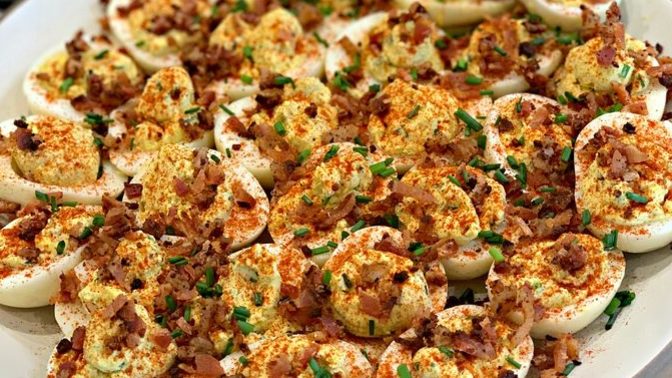 Girls, LaDIES! Do you like deviled eggs? It seems that most men are too picky to try deviled eggs! They just want to eat scrameles! Do you like devil?