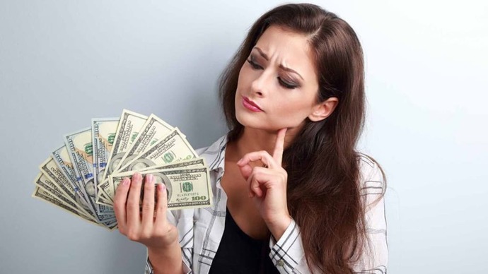 How much does the woman pay for in your relationship?