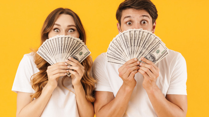 How much does the woman pay for in your relationship?