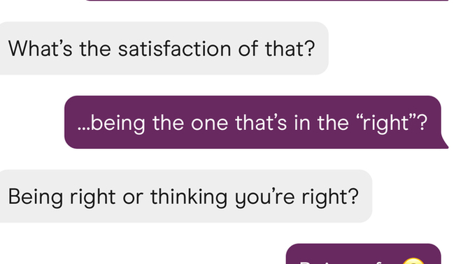 Is this guy being rude?