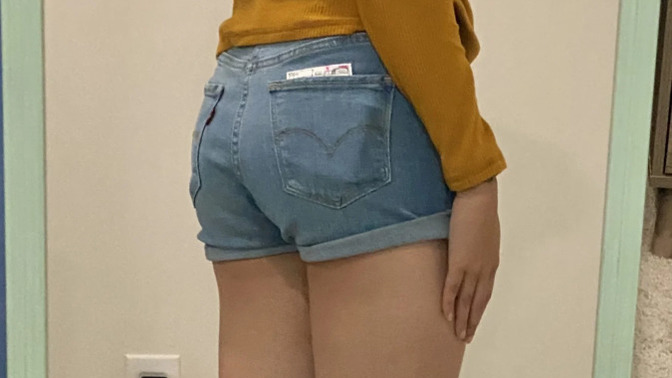 Are you comfortable with how short many women's shorts tend to be?