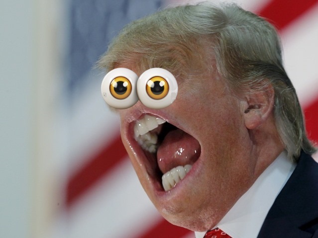 Donald Trump is showing his age. Should he get his eyes done?