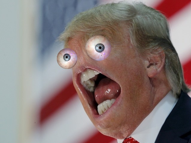 Donald Trump is showing his age. Should he get his eyes done?