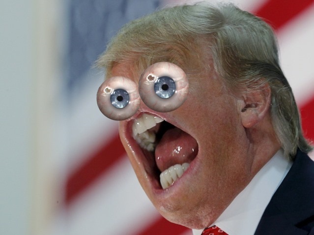 Donald Trump is showing his age. Should he get his eyes done?