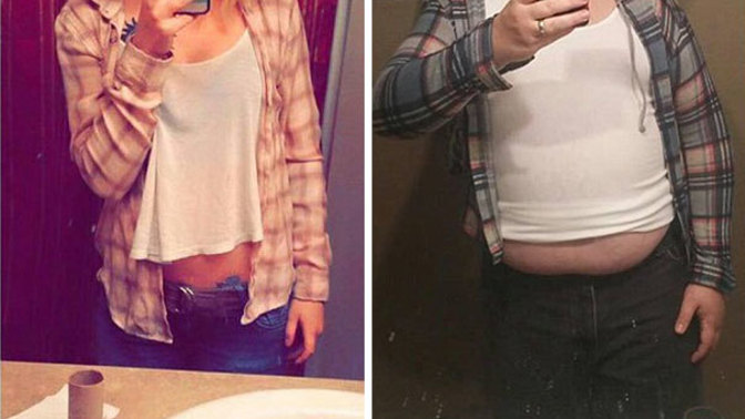 Girls, what would you think if your dad trolled you with the pics you post on social media?