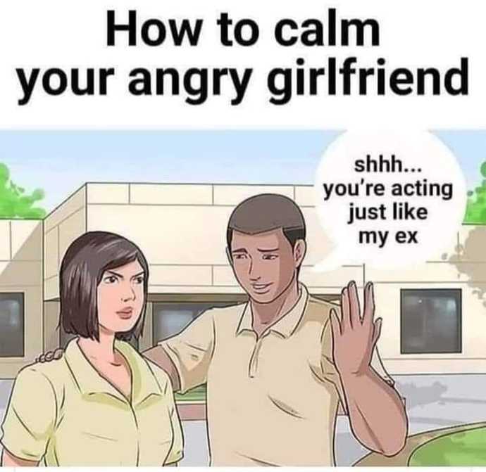 You just shit testing him instead of being logical? 
