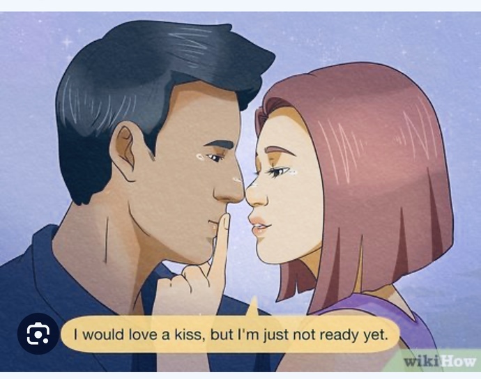 Do you take it personally if someone does not want to kiss you on a first date? Even if the date went well, would you lose interest?