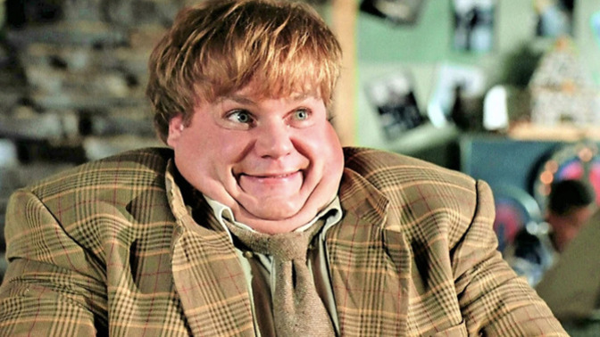 Rate how funny this SNL cast member is out of 5: Chris Farley?