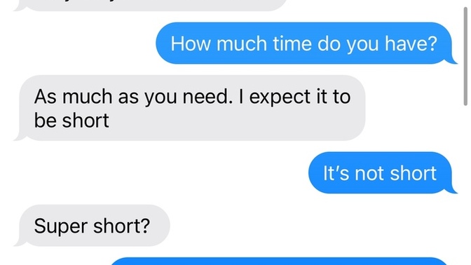 Why does he like to “bug” me?