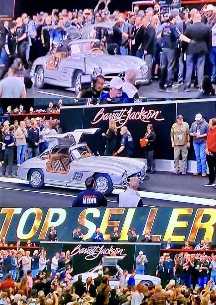 Top Seller: Gullwing Mercedes-Benz 300SL