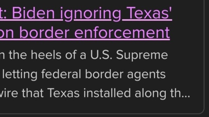 I was horrified by the following events, what about you?