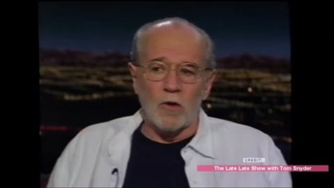 Thoughts on George Carlin's take on this?
