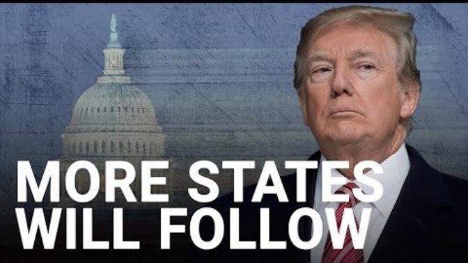 How many states do you think will ban Trump before our next big American election?