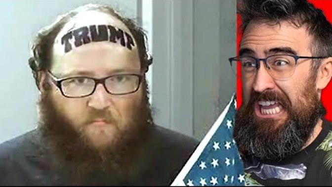 Almost everyone looks terrified and/or shocked whenever they see my dad's new {Trump forehead tattoo,} what the hell is wrong with those people?