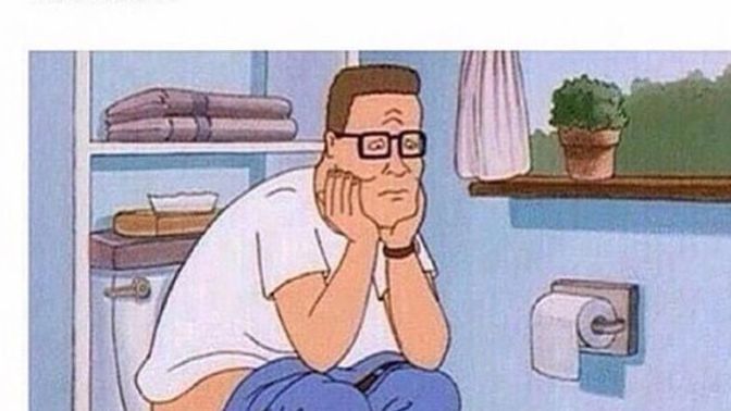 Who hates it when they go to the bathroom for a poop and you forget to bring your phone?
