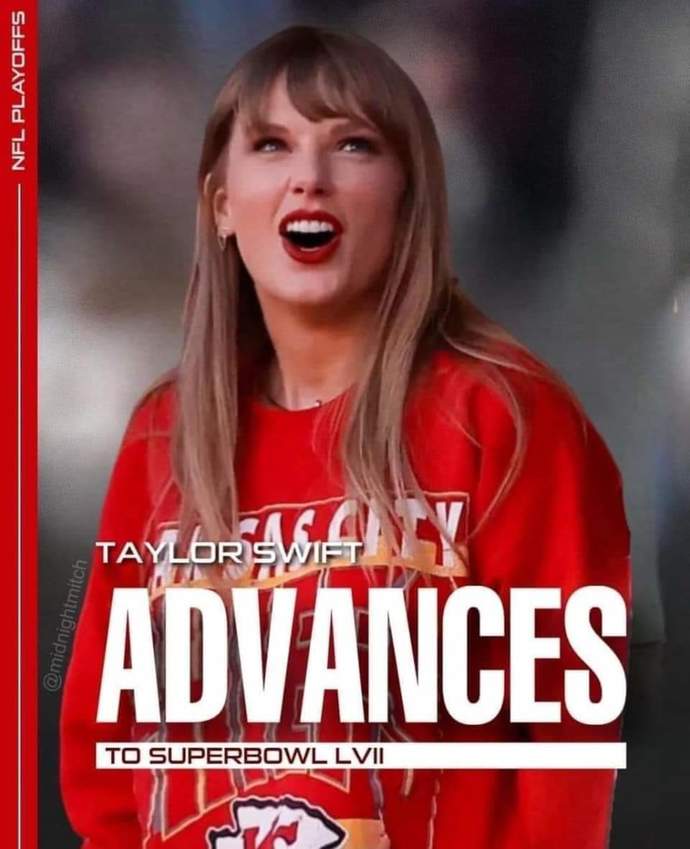 Tay Tay has rigged the Super Bowl?