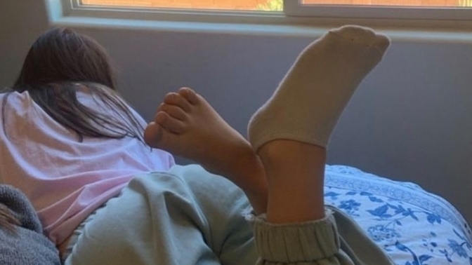 Why does my daughter always only wear one sock?