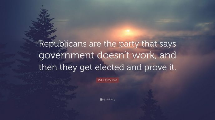 Do Republicans want chaos in government?