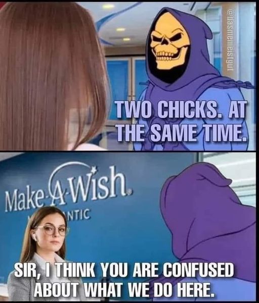 Show me some tits or get out!