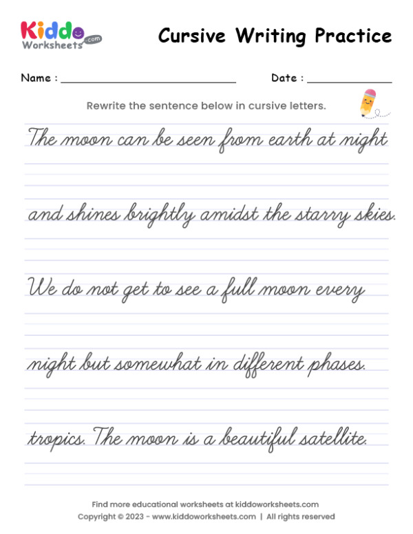 Can you read or write cursive?