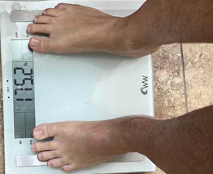 What is your ideal weight?
