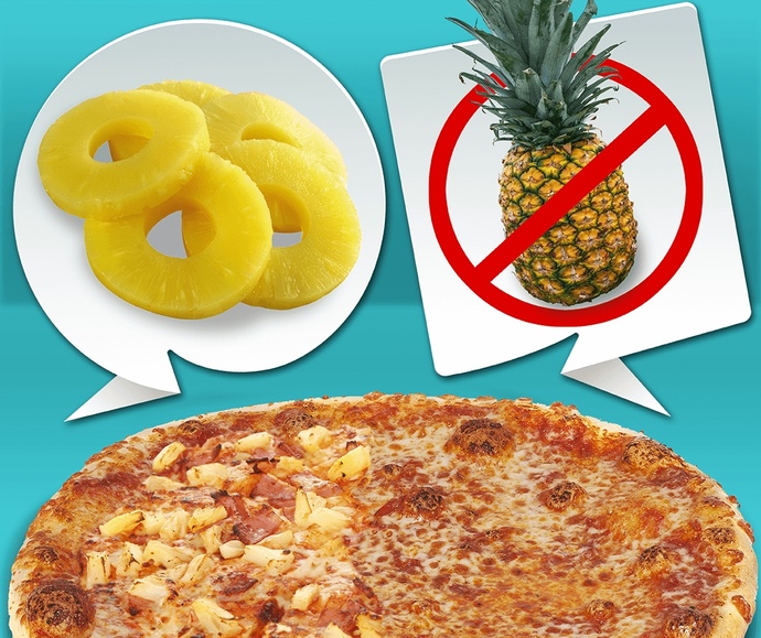 Should pineapple be a pizza topping?
