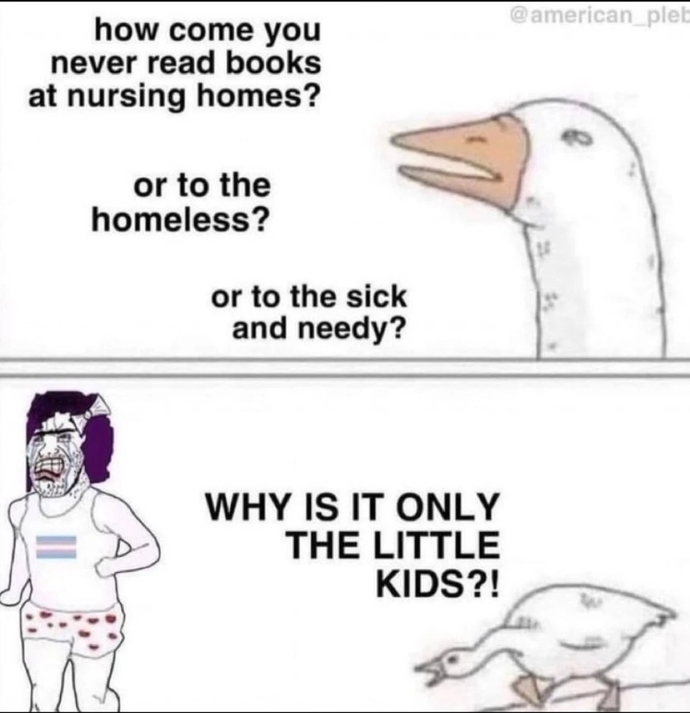 Why is it only the kids?