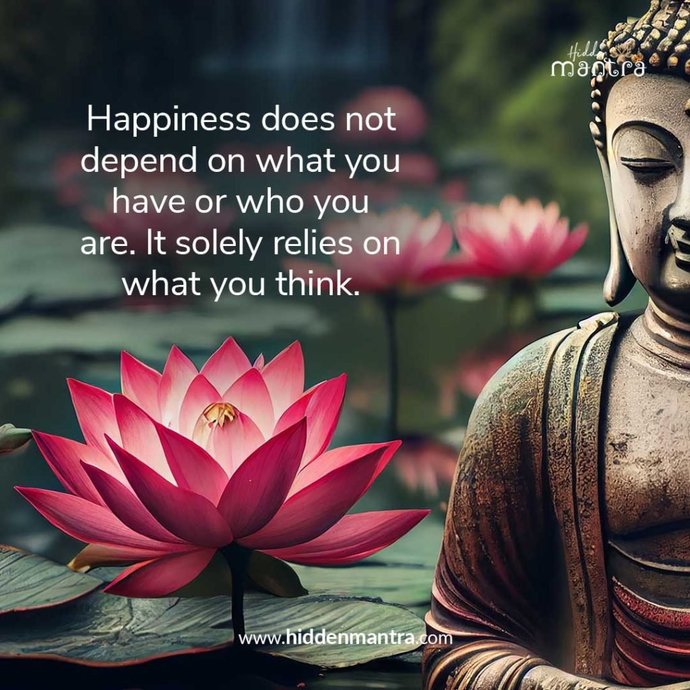 Agree or Disagree: Happiness is something you create?
