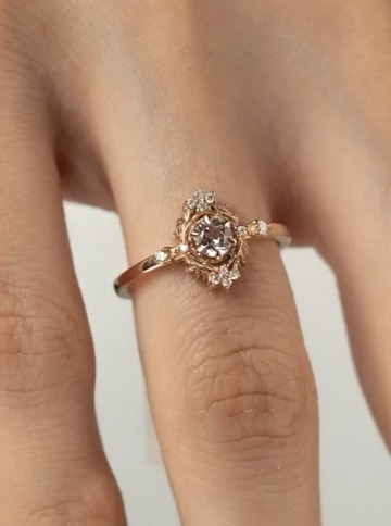 which engagement ring do you think is more feminine?