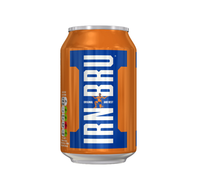 Irn bru ( Scottish drink)