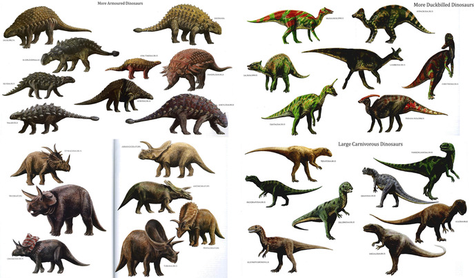Dinosaurs... e. g. Dragons... e. g. lizards relatives