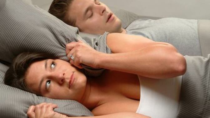 If your partner snores what would be your solution to getting a good night sleep?