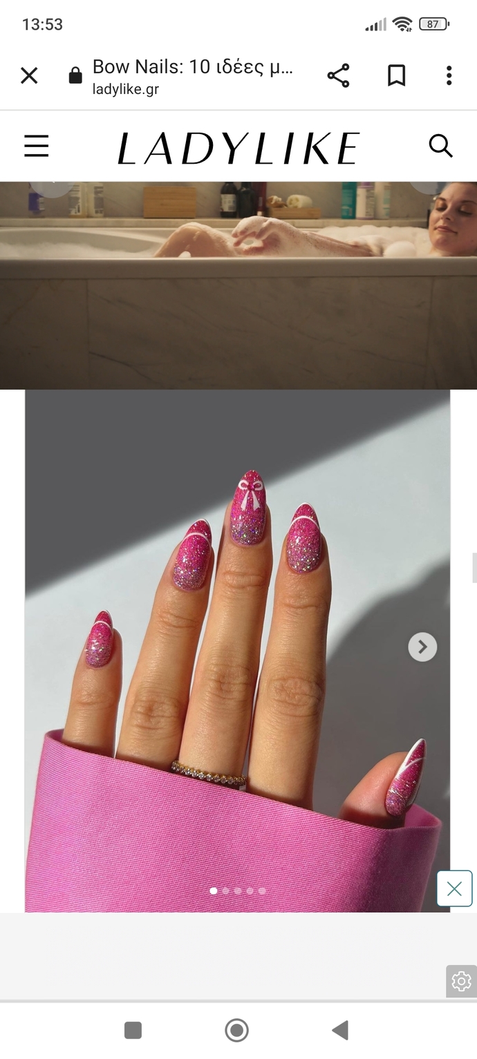 Which nail is better to do for the valentines ?