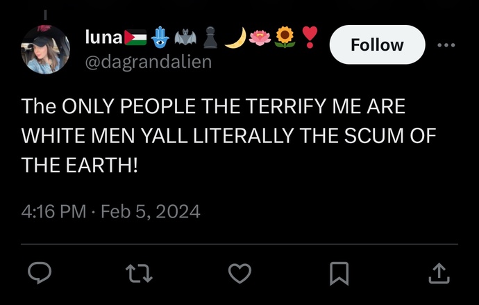 Why do white women behave like this?