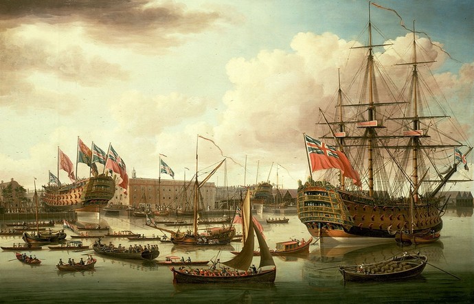 The United Kingdom is the great defender of the balance of power on the European continent. Why, did it not defend the the same principle at sea?