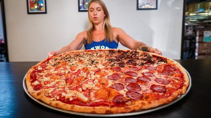 How many slices of pizza can you eat in one sitting?