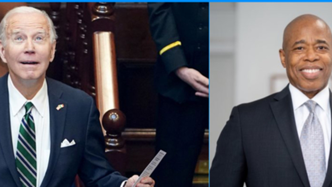 Joe Biden says the border is secure. Eric Adams is saying it's not secure. Which Democrat is lying to you?