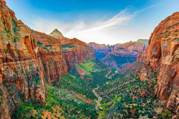 Which nature scene is more beautiful ?