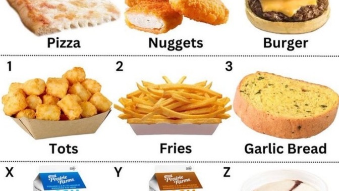 Pick a school lunch?