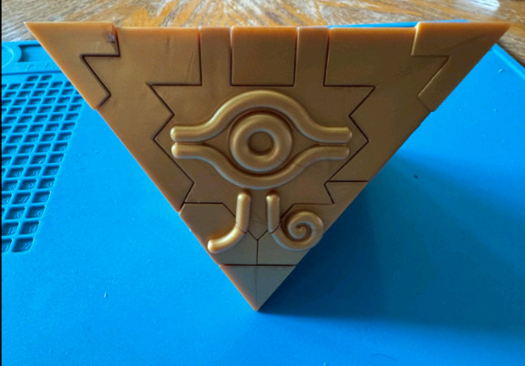 What do you think of this replica of the Millennium puzzle from Yu-Gi-Oh I 3D printed?